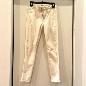 Paige white crop jeans size 25 small